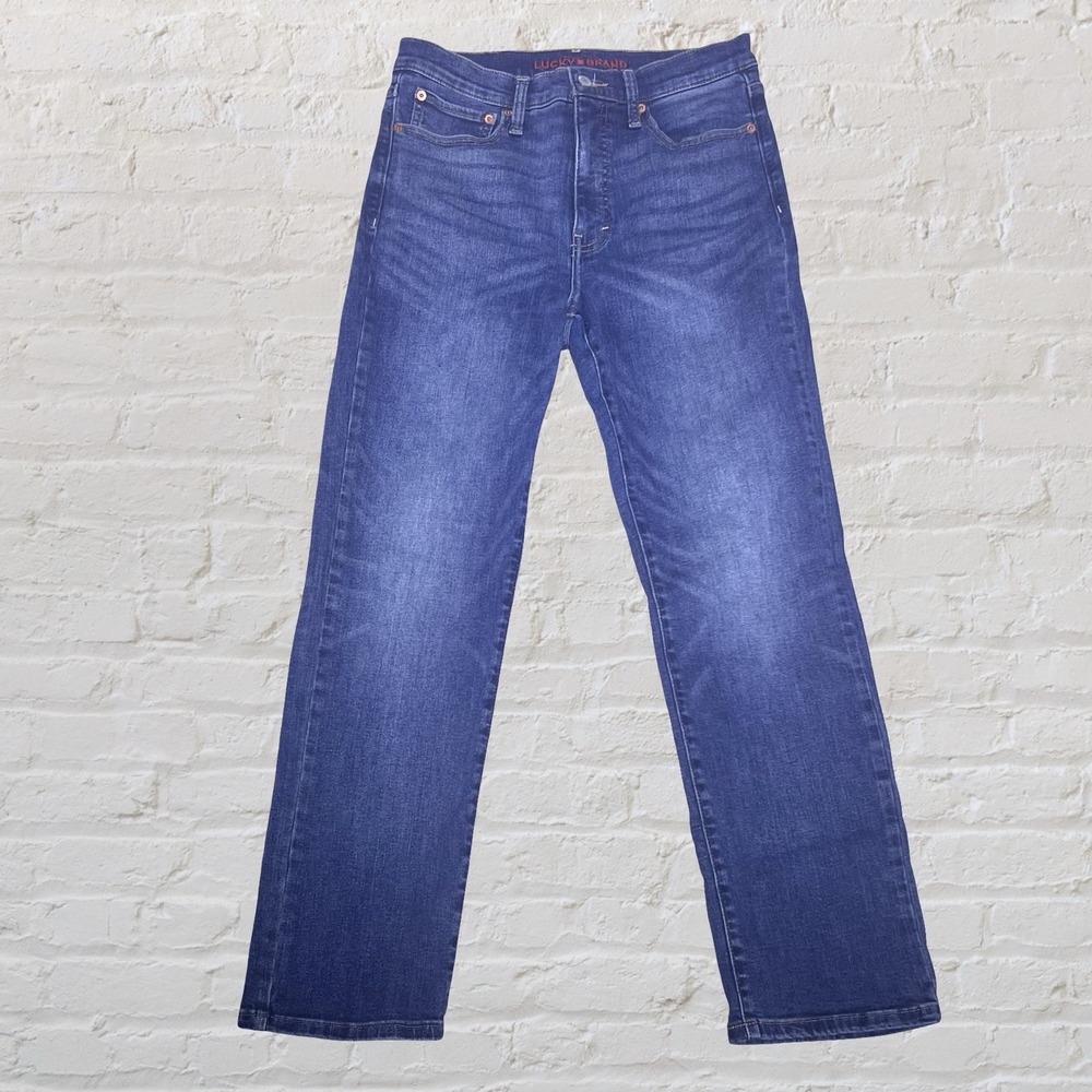 Lucky Brand Red Tag Women's Zoe Straight-Leg Jeans 30 Ankle